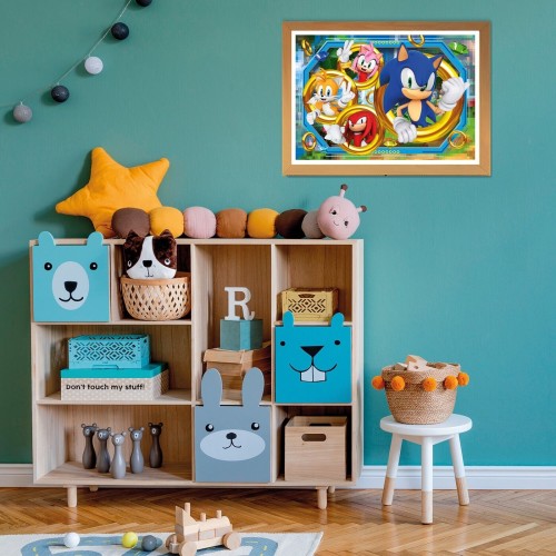 Clementoni Sonic The Hedgehog παιδικό παζλ supercolor impossible sonic 180 τμχ 1210-29796 8005125297962