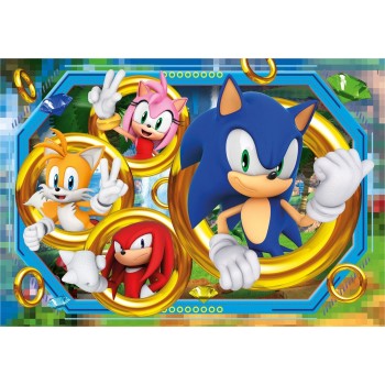 Clementoni Sonic The Hedgehog Children's Supercolor Impossible Sonic 180 TMX 1210-29796 8005125297962
