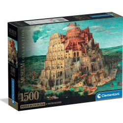 Clementoni Museum Collection Bruegel: The Babel Tower 1500 pcs - Compact Box 1220-31738 8005125317387