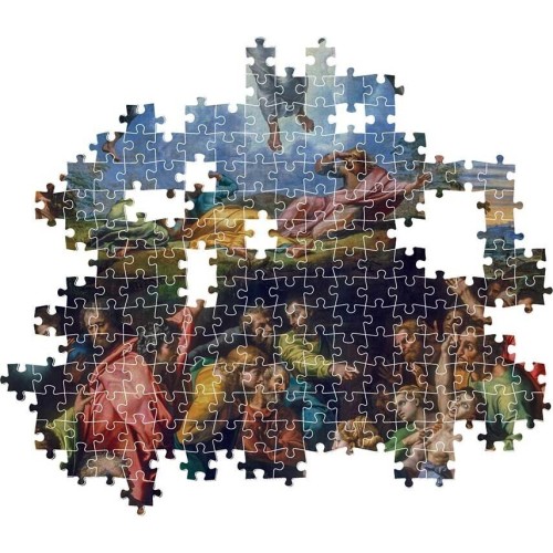 Clementoni παζλ museum collection raphael: η μεταμόρφωση 1500 τμχ - compact box 1220-31739 8005125317394