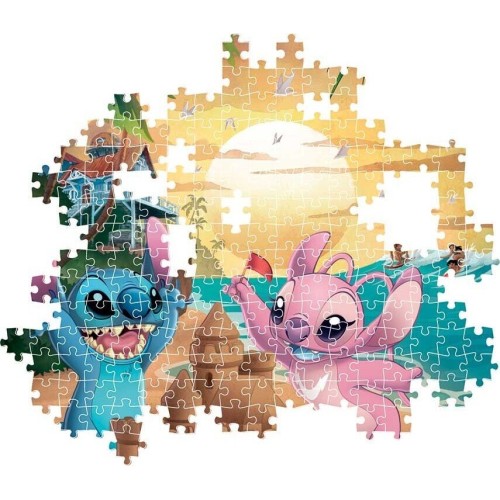 Clementoni παζλ high quality collection disney stitch 500 τμχ - compact box 1220-35547 8005125355471