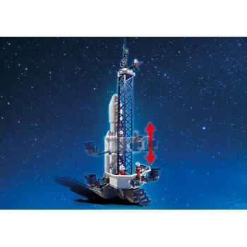 Playmobil Διαστημικός Πύραυλος Με Βάση Εκτόξευσης 6195 4008789061959