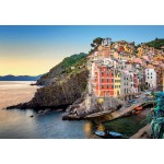 Clementoni παζλ high quality collection ακτή riomaggiore 500 τμχ - compact box 1220-35576 8005125355761