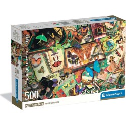 Clementoni High Quality Collection of 500 pcs - Compact box Collector 1220-35581 8005125355815