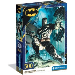 Clementoni DC The Batman Batman Puzzle 500 pcs - Compact box 1220-35593 8005125355938