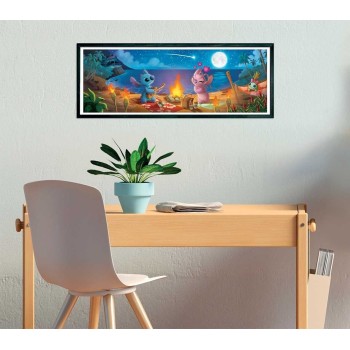 Clementoni Pazl Panorama High Quality Collection Disney Stitch 1000 pcs - Compact Box 1220-37061 8005125370610