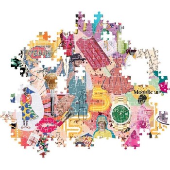 Clementoni Puzzles More is More Collection Fashion and Design 1000 pcs - Compact Box 1260-37071 8005125370719