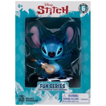 YuMe Disney Stitch Disney: Lilo & Stitch Hero Box - Fun Series: Guitarist Stitch Φιγούρα Αγαλματίδιο 10Cm 15413 4895217554134