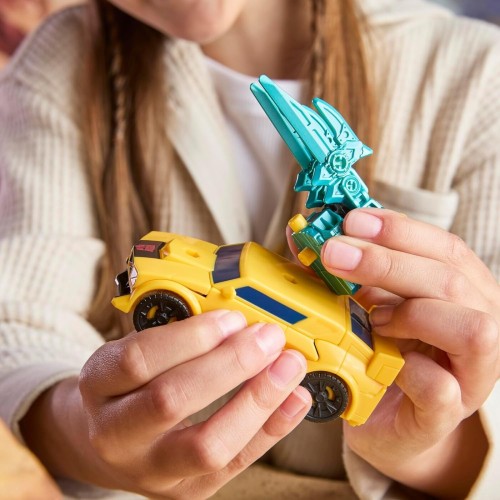 Hasbro Transformers Cyberworld Armored Cyber Changers Bumblebee Action Figure G0747 / G1045 5010996319791