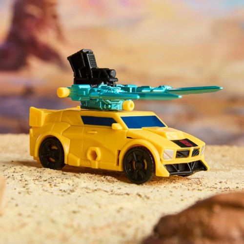 Hasbro Transformers Cyberworld Armored Cyber Changers Bumblebee Action Figure G0747 / G1045 5010996319791