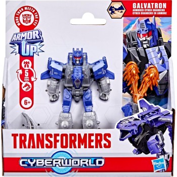 Hasbro Transformers Cyberworld Armored Cyber Changers Galvatron Action Figure G0747 / G1052 5010996319784