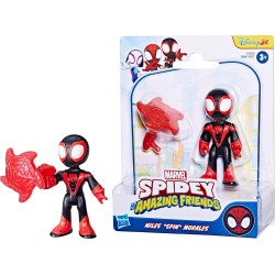 Hasbro Spidey And His Amazing Friends  Miles Spin Morales Toy With Accessory G0661 / G1459 5010996280138