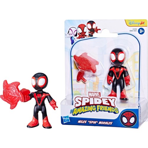 Hasbro Spidey And His Amazing Friends  Miles Spin Morales Toy With Accessory G0661 / G1459 5010996280138