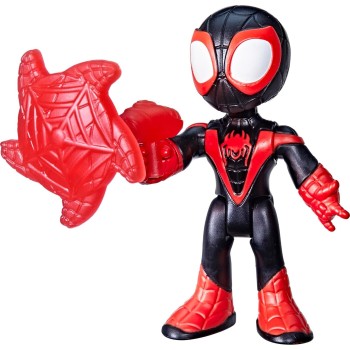 Hasbro Spiderman Spidey And His Amazing Friends Miles Spin Morales Με Αξεσουάρ G0661 / G1459 5010996280138