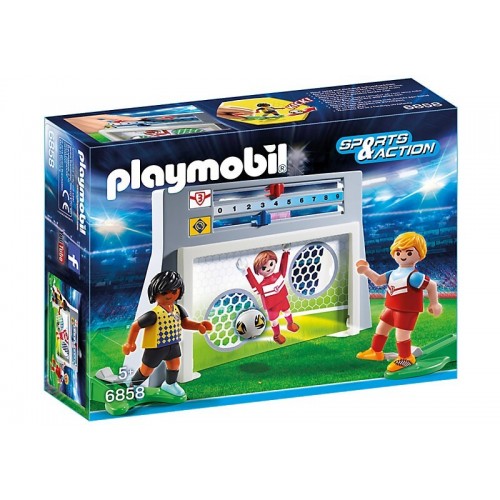 Playmobil Σετ Εξάσκησης Ποδοσφαιριστών 6858 4008789068583