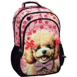 back me up bmu Backpack Oval Love Poodle 357-21031 5204549173040