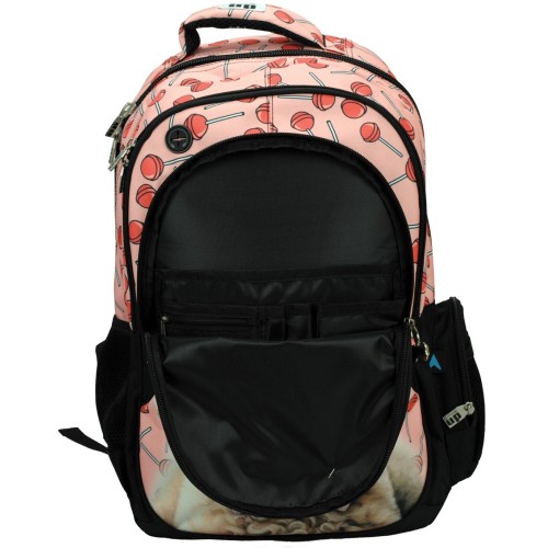 back me up bmu Backpack Oval Love Poodle 357-21031 5204549173040