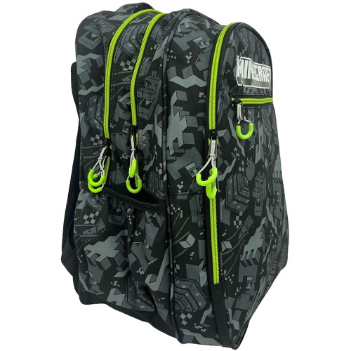 gim Τσάντα Δημοτικού οβαλ Minecraft Camo Terra 316-02031 5204549173927