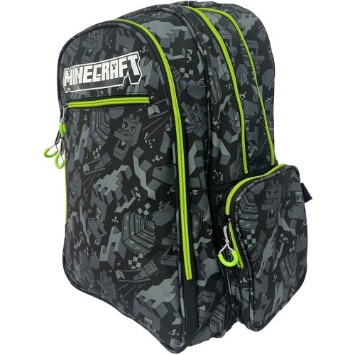 gim Τσάντα Δημοτικού οβαλ Minecraft Camo Terra 316-02031 5204549173927