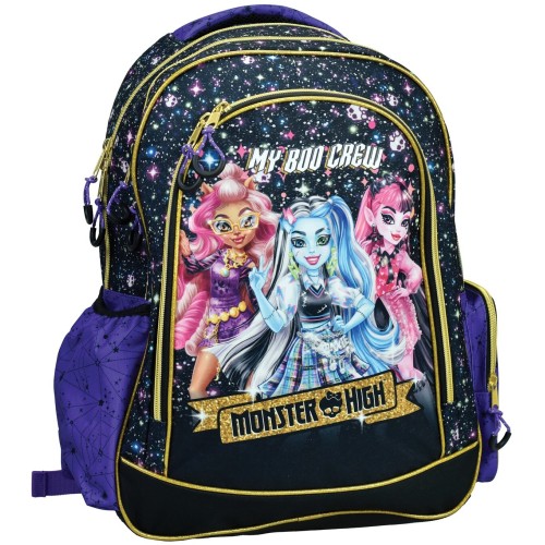 gim Τσάντα Δημοτικού οβαλ Monster High boo 350-01031 5204549172555