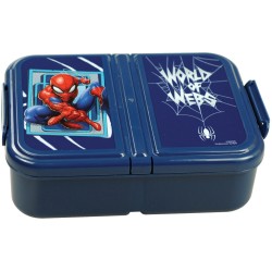 gim Δοχείο φαγητού 3χωρων Spiderman 557-00262 5204549167841