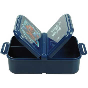 gim 3 -cubic Spiderman Food Container 557-00262 5204549167841