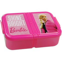 gim Δοχείο φαγητού 3χωρων Barbie 571-22262 5204549167148