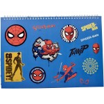 gim μπλοκ Ζωγραφικής 23x33 40φ+stic.spiderman 337-06416 5204549158962