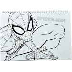 gim μπλοκ Ζωγραφικής 23x33 40φ+stic.spiderman 337-06416 5204549158962