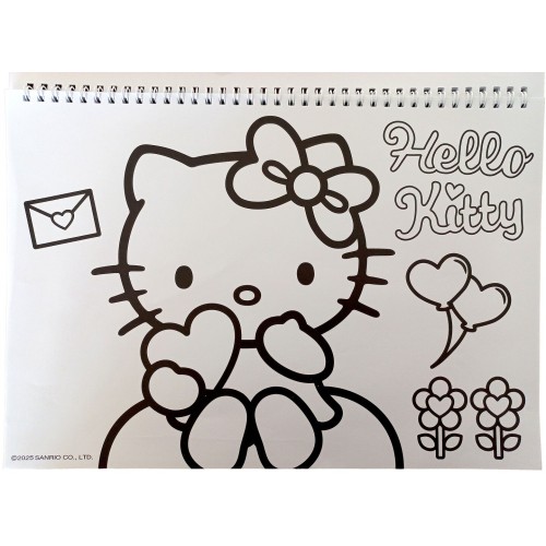 gim μπλοκ Ζωγραφικής 23x33 40φ+stic.hello Kitty Sweetheart 335-74416 5204549170926