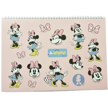 gim μπλοκ Ζωγραφικής 23x33 40φ+stic.minnie 340-38416 5204549158801