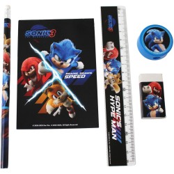 gim σετ Σχολικο+μπλοκ Sonic 3 the Hedgehog 334-86755 5204549168596