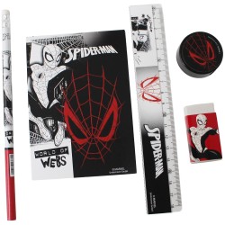 gim σετ Σχολικο+μπλοκ Spiderman World of Webs 337-08755 5204549168640