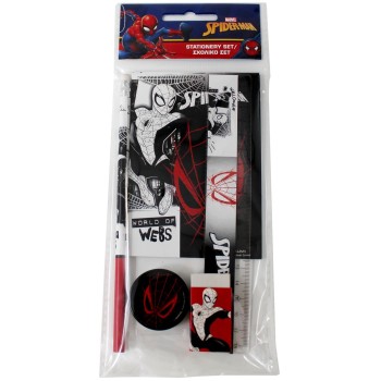 gim σετ Σχολικο+μπλοκ Spiderman World of Webs 337-08755 5204549168640