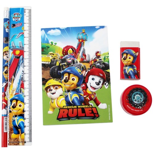 gim σετ Σχολικο+μπλοκ paw Patrol Rescue Wheels 334-00755 5204549168572