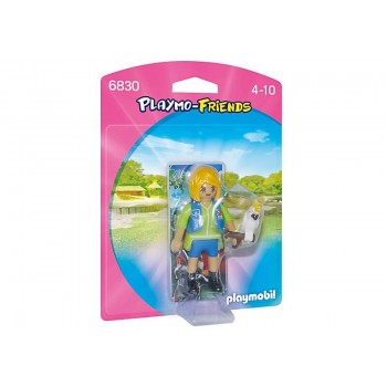 Playmobil Εκπαιδεύτρια Ζώων Με Παπαγάλο 6830 4008789068309