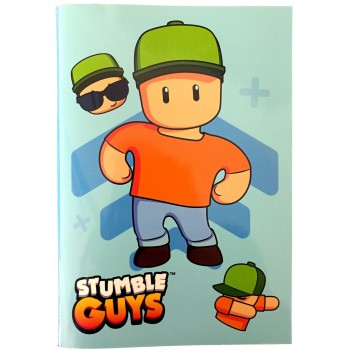 gim τετράδιο 17x25cm Stumble Guys 377-30400 5204549176164