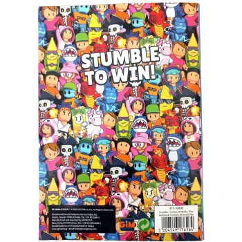 Gim Notebook 17x25cm Stumble Guys 377-30400 5204549176164