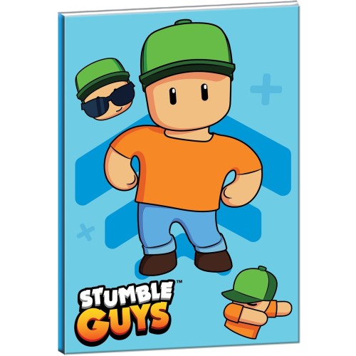 Gim Notebook 17x25cm Stumble Guys 377-30400 5204549176164