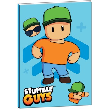 gim τετράδιο 17x25cm Stumble Guys 377-30400 5204549176164