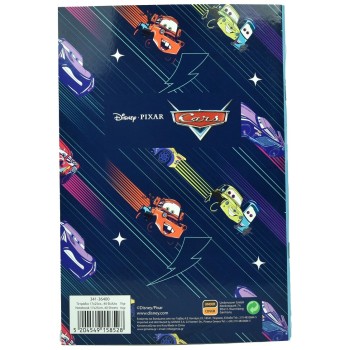 GIM Notebook 17x25cm Cars 341-36400 5204549158528