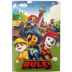 gim τετράδιο 17x25cm paw Patrol Rescue Wheels 334-00400 5204549171015