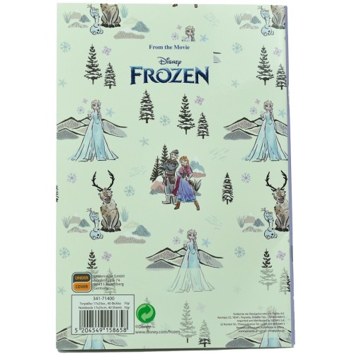 GIM Notebook 17x25cm Frozen 341-71400 5204549158658