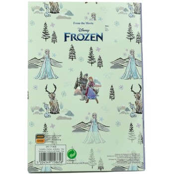 GIM Notebook 17x25cm Frozen 341-71400 5204549158658