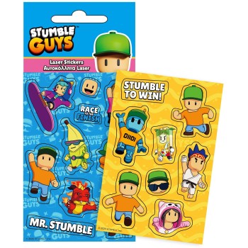 Gim Αυτοκόλλητα Laser Stumble Guys 777-30010 5204549176225