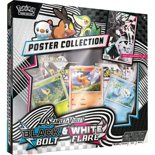 κάισσα Pokemon Sv10.5 Black Bolt and White Flare - Unova Poster Collection POK100401 196214113992