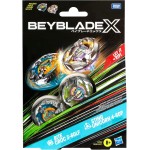 Hasbro Beyblade X Bite Croc 3-60lf and Sting Unicorn 4-60p Top Dual Pack Set, Includes 2 Right-spin Tops, Spinning Bey Toys for 