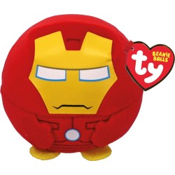 Marvel Avengers Ty Beanie Balls Fluffy Marvel Iron Man 1607-42565 008421425655
