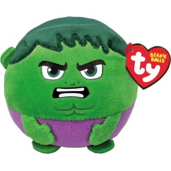Marvel Avengers Ty Beanie Balls Fluffy Marvel Hulk 1607-42564 008421425648