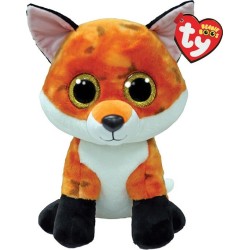 ty beanie boos meadow χνουδωτό αλεπού πορτοκαλί 40εκ 1607-38816 008421388165